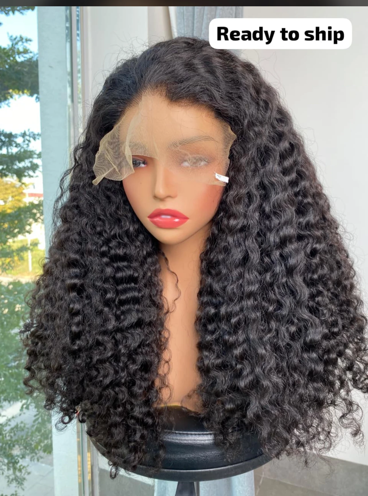 24 Inch Vietnamese SDD Eurasian Curly Frontal Wig