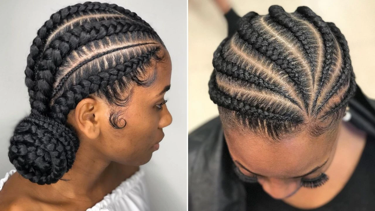 Boho Braids/Twist/Cornrows with Braids